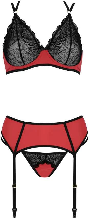 Casmir Apatiniai drabužiai-MAGNOLIA SET red L/XL
