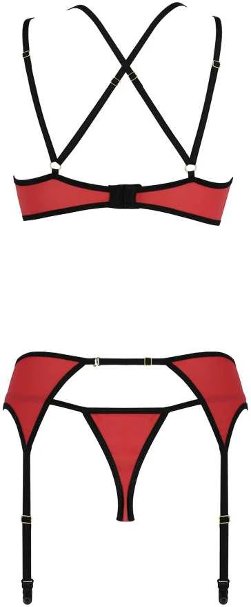 Casmir Apatiniai drabužiai-MAGNOLIA SET red L/XL