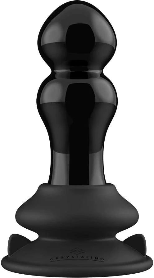 Chrystalino By Shots Chrystalino Glass analinis kištukas 10 režimų nuimamas siurbtukas