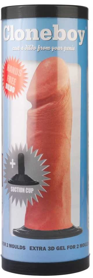 Rožinė Cloneboy - Dildo & Suction Cap Rožinė