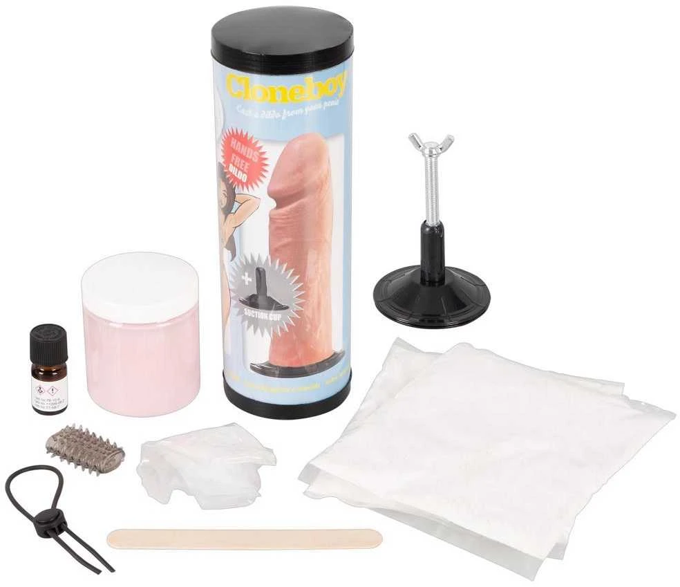 Rožinė Cloneboy - Dildo & Suction Cap Rožinė