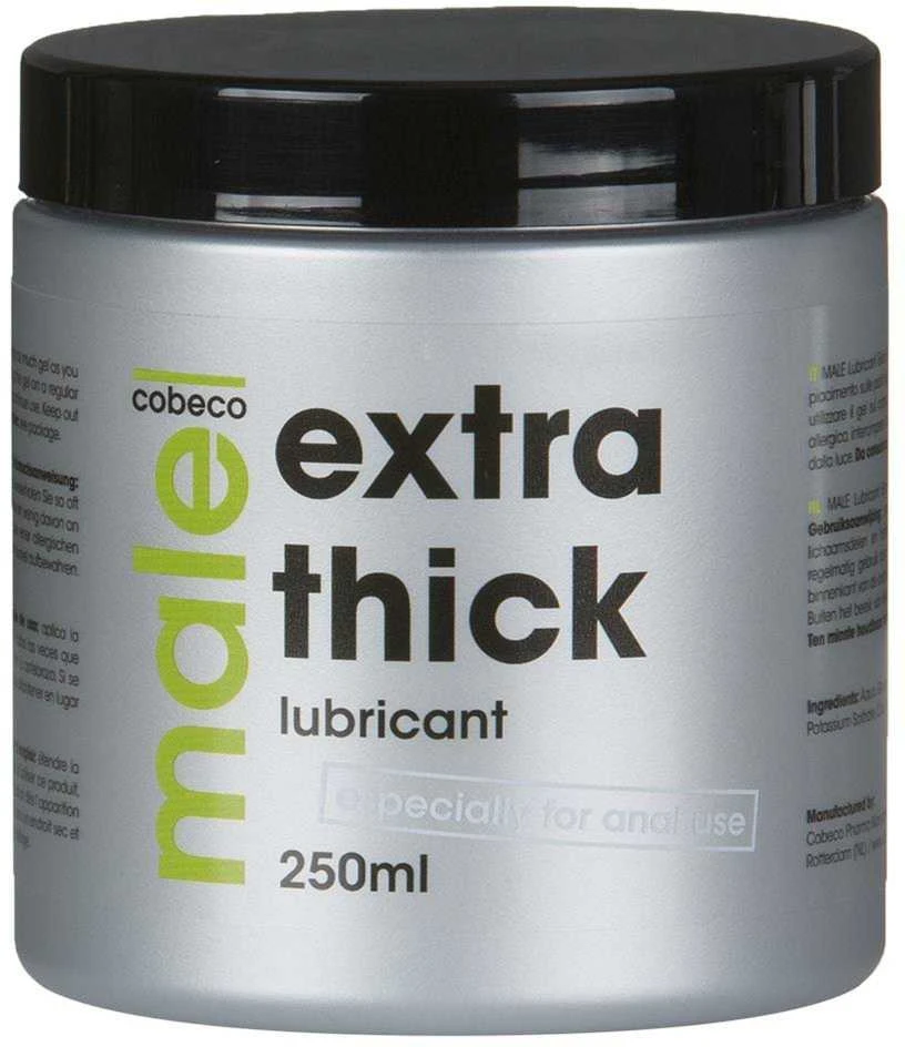 Cobeco Male! Vyrams - Ypač tirštas lubrikantas 250 ml