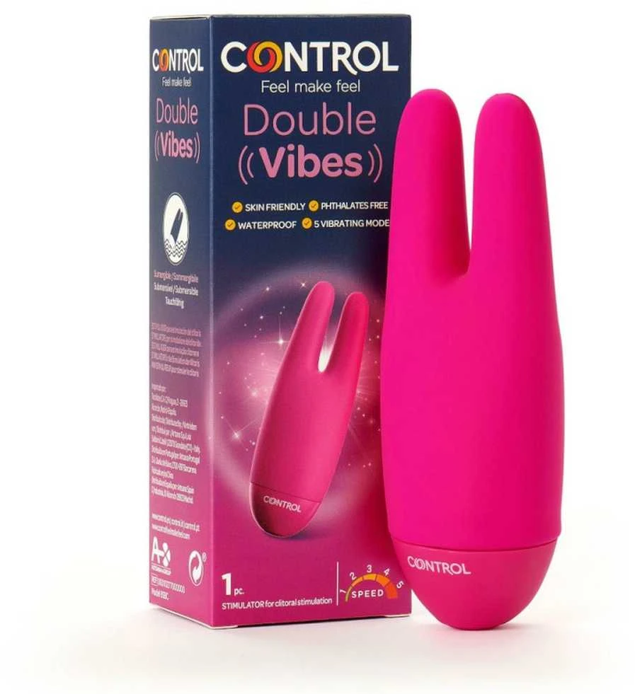 Control stimuliatorius Double Vibes 1vnt
