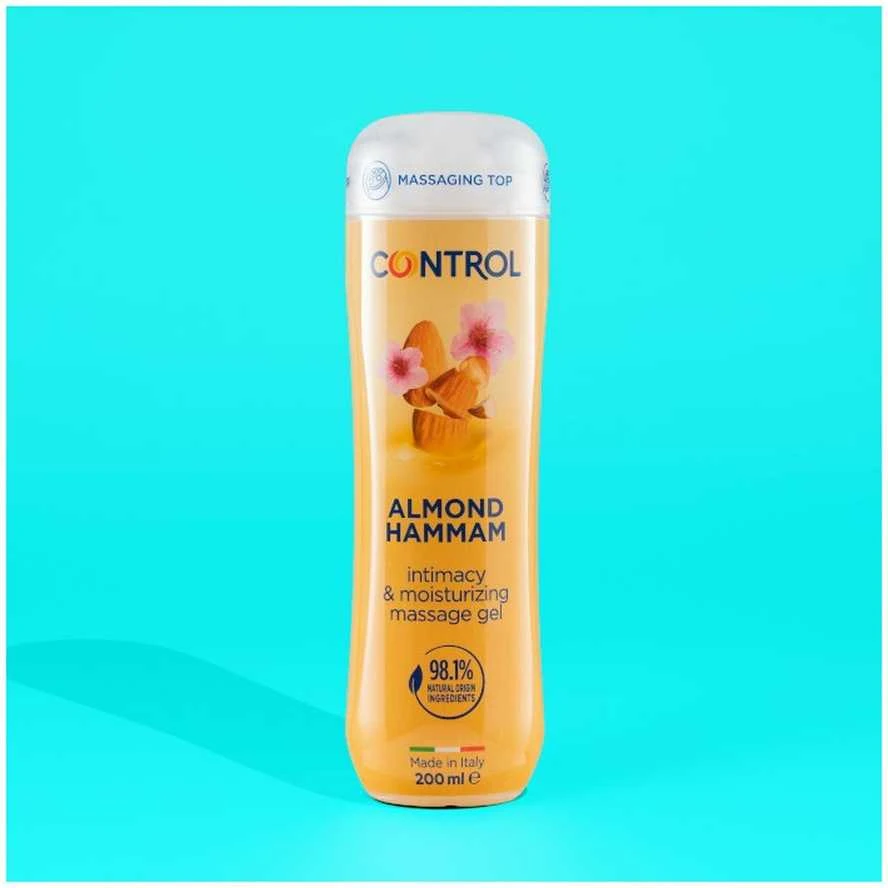 Control Almond Milk Massage Gel lubrikantas-masažo gelis 200ml