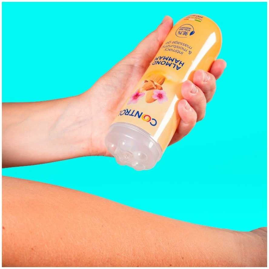 Control Almond Milk Massage Gel lubrikantas-masažo gelis 200ml