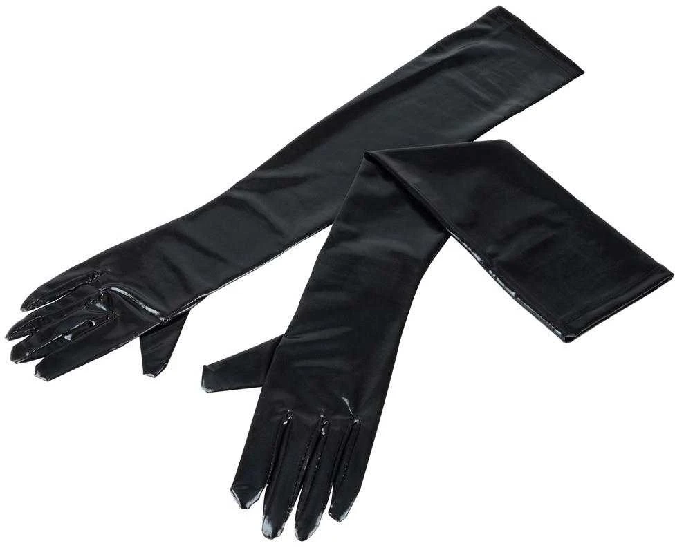 Cottelli Accessoires Pirštinės Wet Look S-L