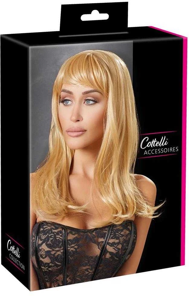 Cottelli Accessoires Long Skirtas šviesiems plaukams Wig