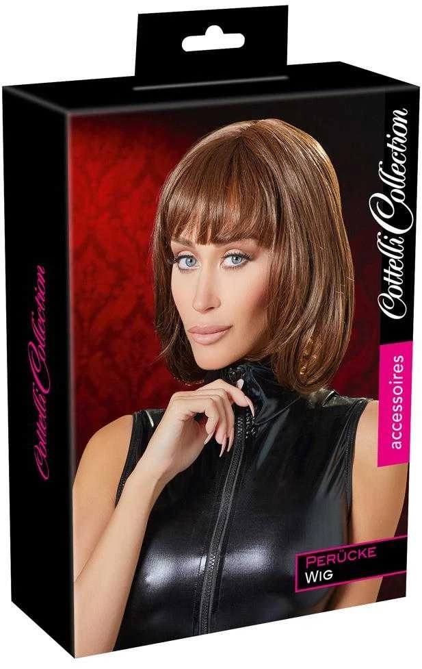 Cottelli Accessoires Perukas bob, raudonplaukė