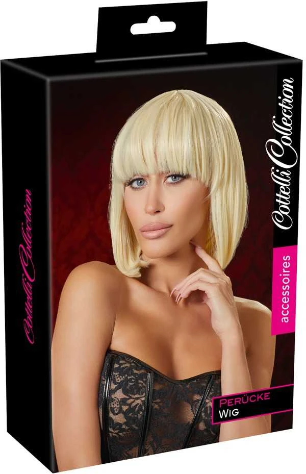 Cottelli Accessoires Perukas Bobas, blondinė