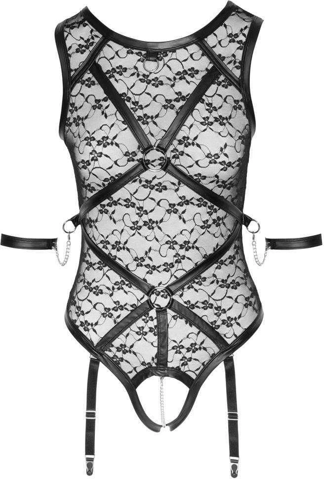 Cottelli Bondage Body juodas L