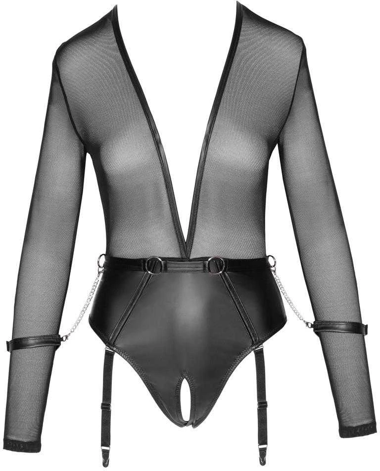 Cottelli Bondage Body juodas S