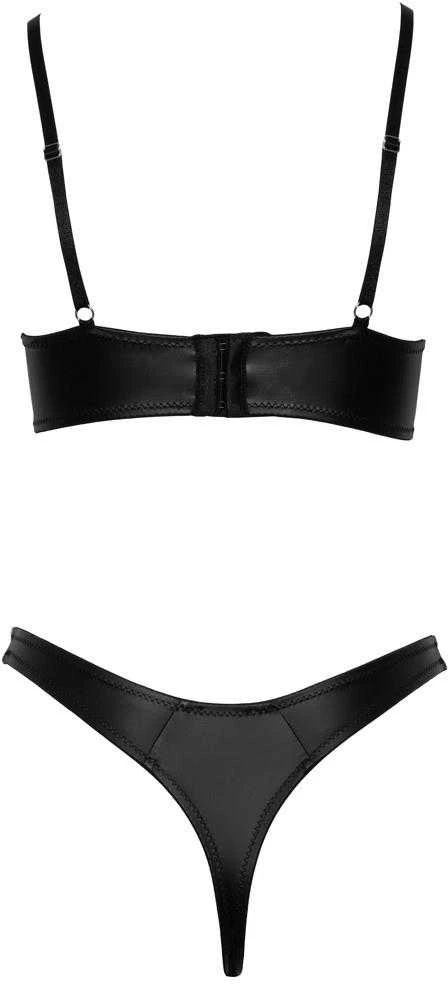 Cottelli seksualus 2 dalių komplektas Bra Set matte 85B/L