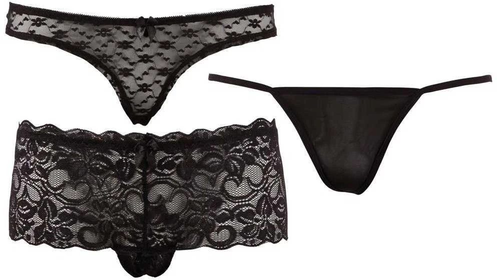 Cottelli Briefs Set Juodas XL