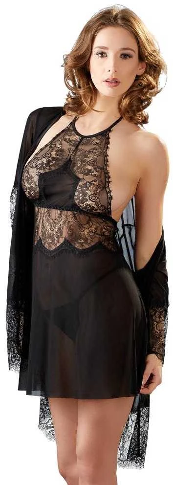 Cottelli Chemise Set juodas XL