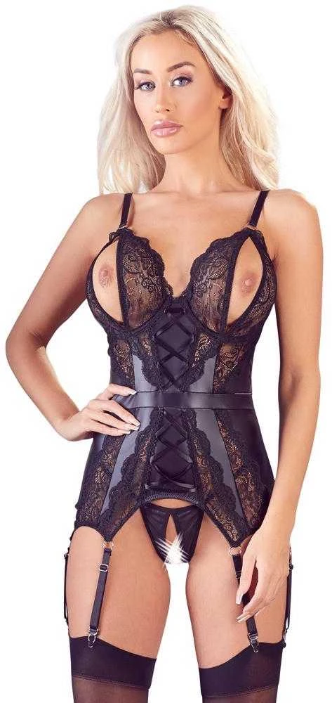 Cottelli Crotchless Basque S