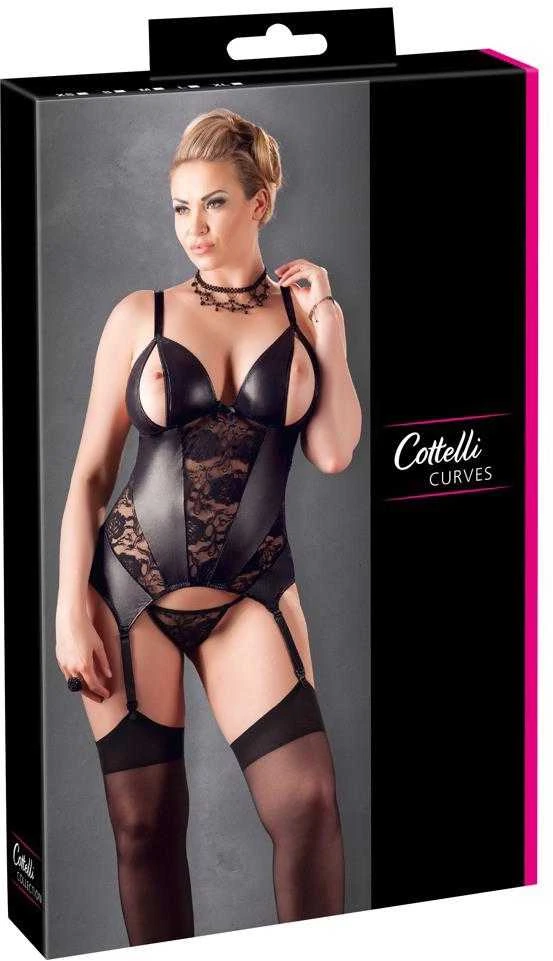 Cottelli Curves Cami Suspender open 2XL
