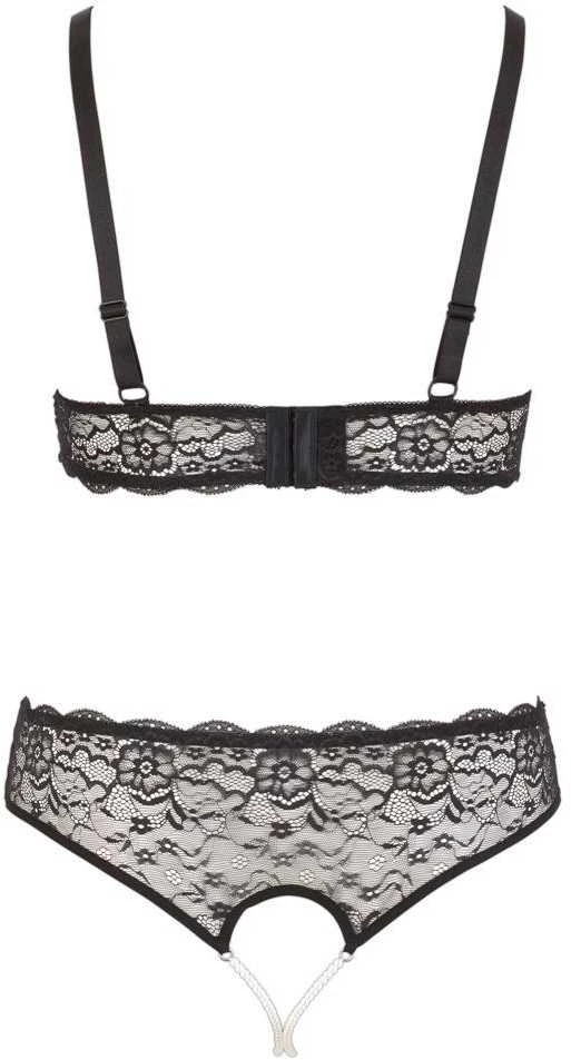 Cottelli Curves Pearl Set Juodas L