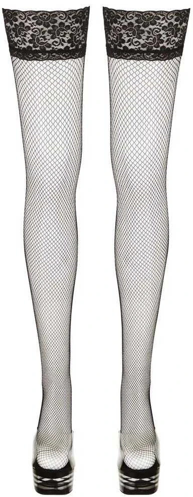 Cottelli Legwear Hold-up Net Stockings 4