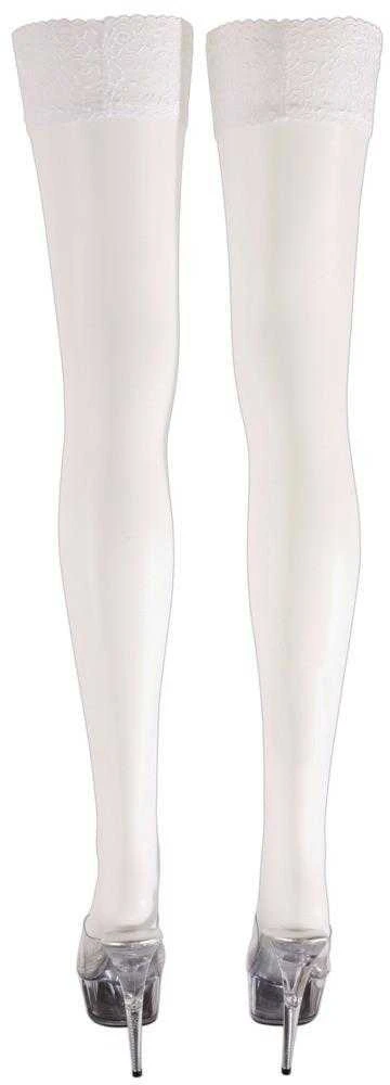 Cottelli Legwear Laikomos kojinės baltas 5