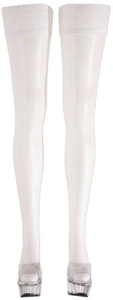Cottelli Legwear Laikomos kojinės baltas 2