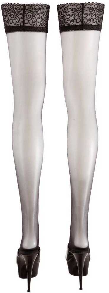 Cottelli Legwear Hold-up Stockings juodas 2