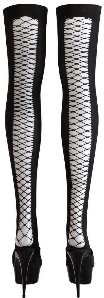 Cottelli Legwear Tinklinės kojinės iki šlaunų M/L