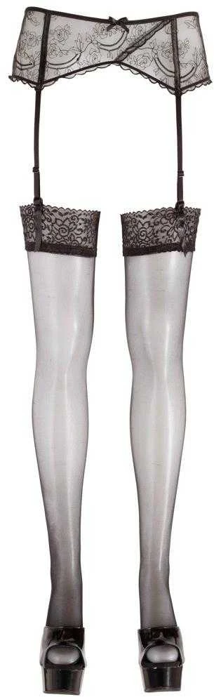 Cottelli Legwear Stockings juodas 5