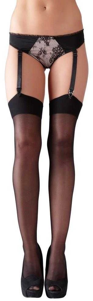 Cottelli Legwear Stockings juodas 7