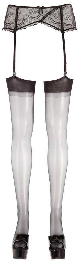 Cottelli Legwear Stockings with seam juodas 1