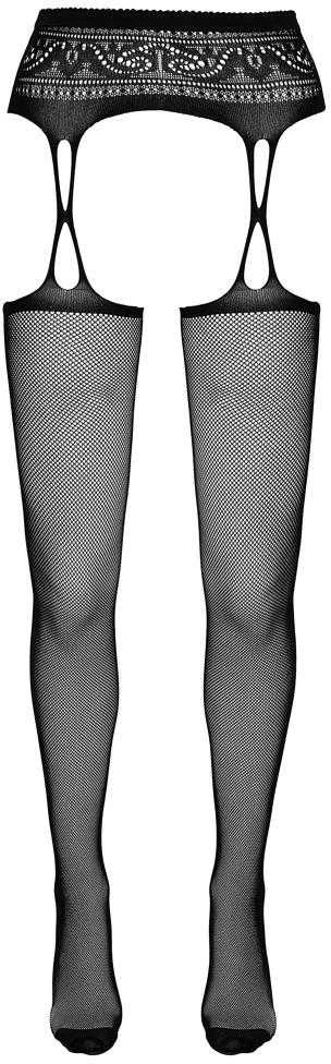 Cottelli Legwear Susp. Petnešėlės + kojinės L/XL