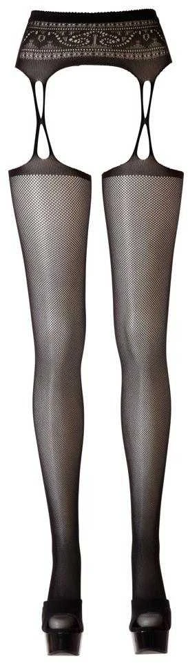 Cottelli Legwear Susp. Petnešėlės + kojinės L/XL