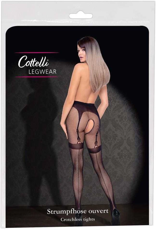 Cottelli Legwear Pėdkelnės tinklelis S-L