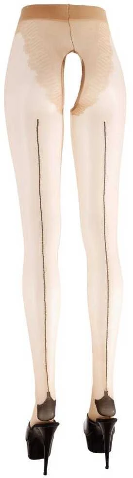 Cottelli Legwear Pėdkelnės Odos spalvos 3