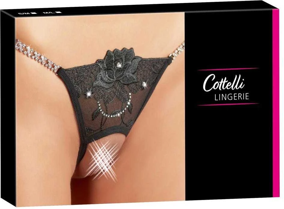 Cottelli String Rhinestones S/M