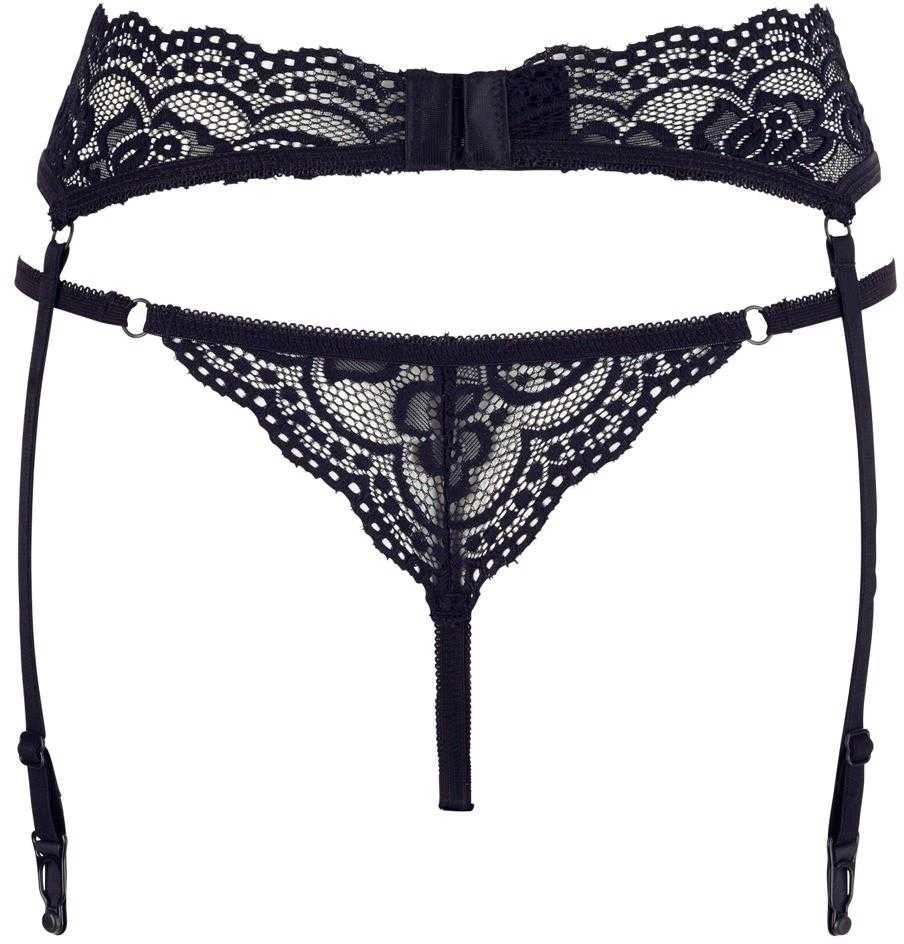 Cottelli String & Suspenders juodas XL