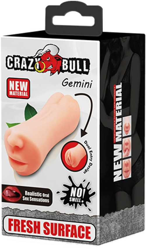 CRAZY BULL – Dvyniai, tikroviški oralinio sekso pojūčiai