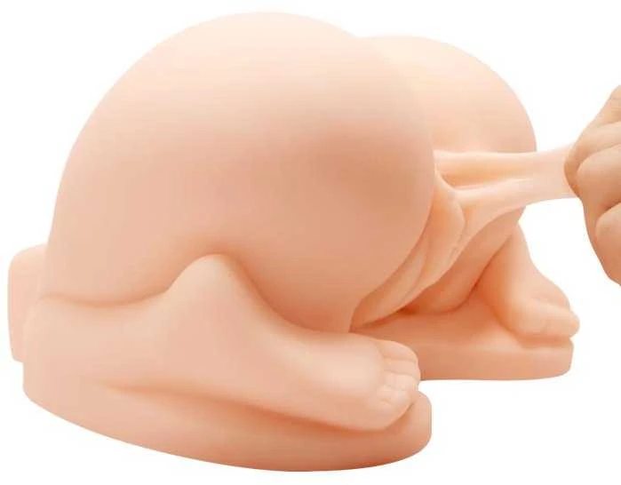 Crazy Bull Dvigubas analinis vaginalinis vibruojantis masturbatorius