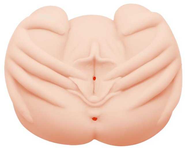 Crazy Bull Double masturbator realistiškas vibruojantis seksas