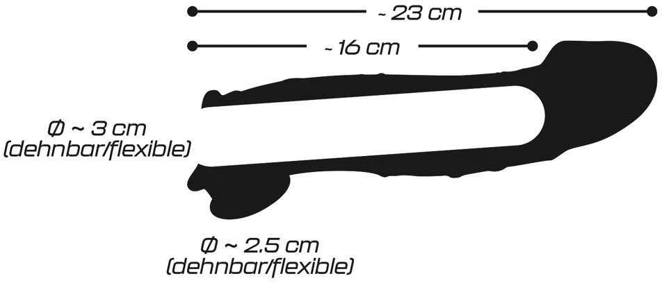 Crystal Clear Penis Sleeve wit