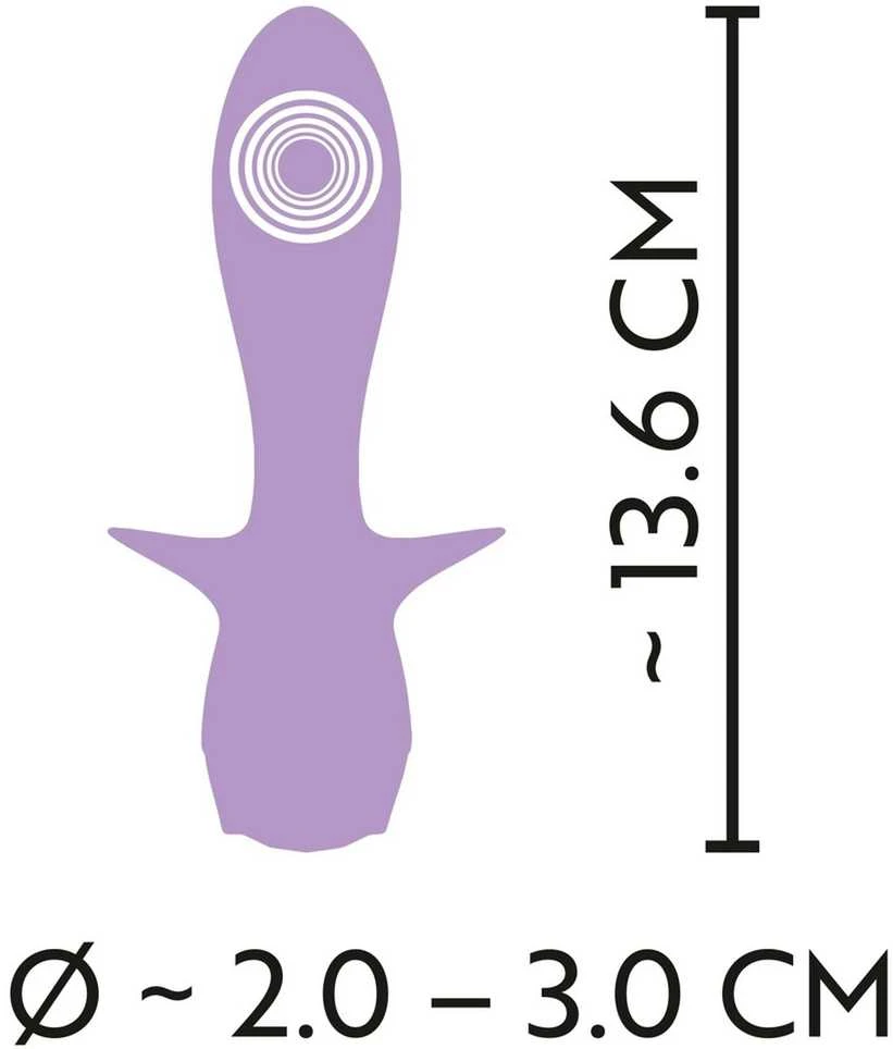 Cuties Mini Vibrator Violetinė 4.