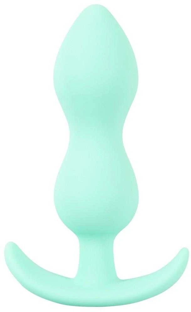 Cuties Plugs švelniai žalias analinis kamštis