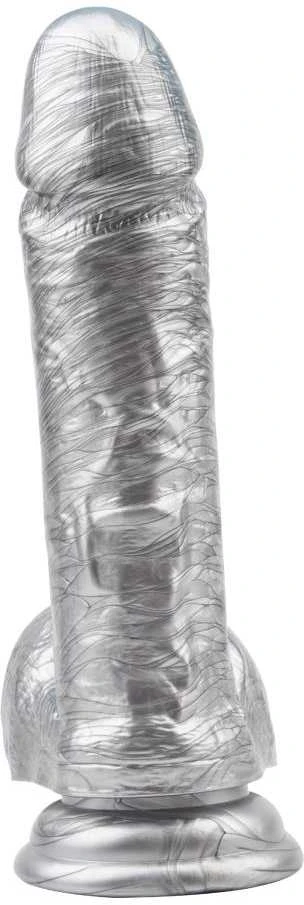 Darkmuscle Dildo realistinis varpos sėklidės siurbtukas 19 cm