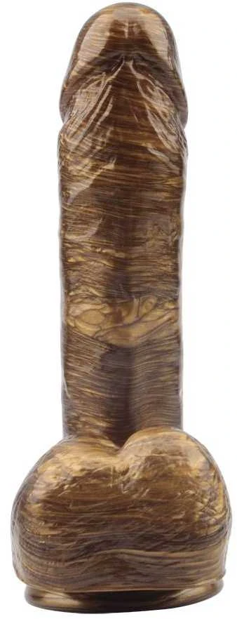 Darkmuscle Dildo realistinis varpos sėklidės siurbtukas 19 cm