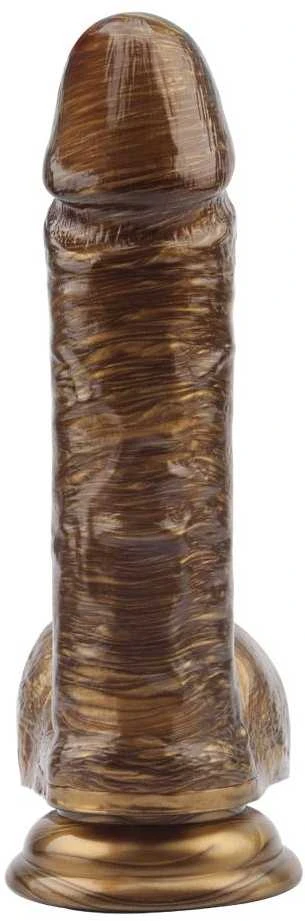 Darkmuscle Dildo realistinis varpos sėklidės siurbtukas 19 cm