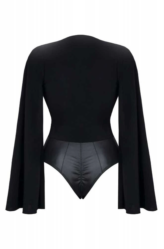 Demoniq Apatiniai drabužiai-ALEXIS001 body juoda M