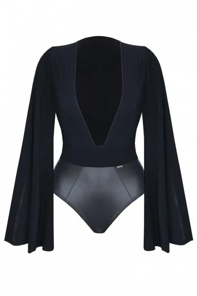 Demoniq Apatiniai drabužiai-ALEXIS001 body juoda M