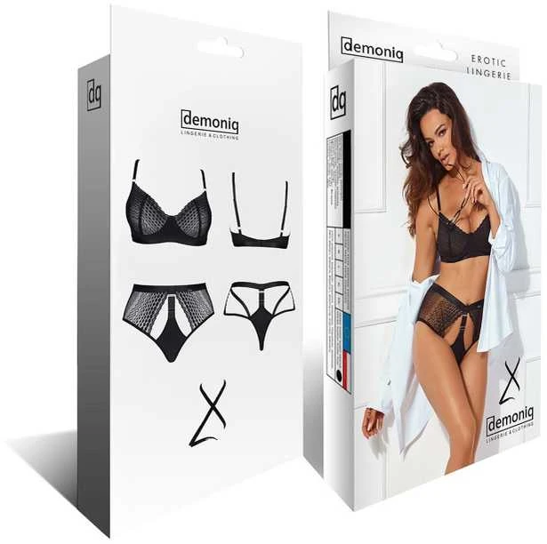 Demoniq Sarita001 - juodas - set - M