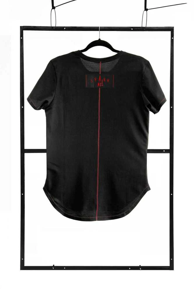 Demoniq marškinėliai vyriški juodas M fashion