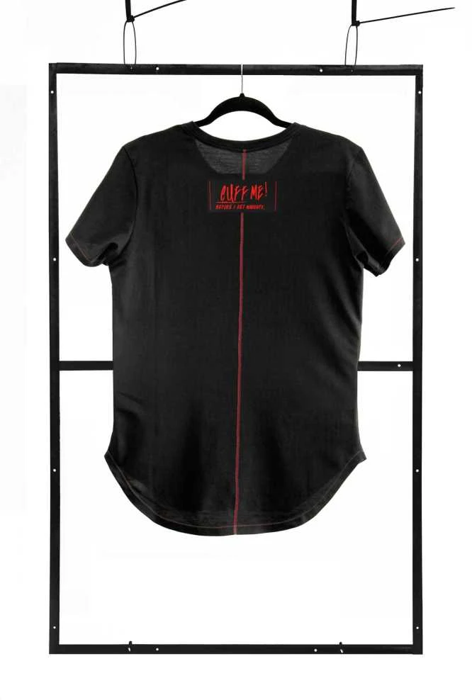 Demoniq T-shirt men juodas S fashion