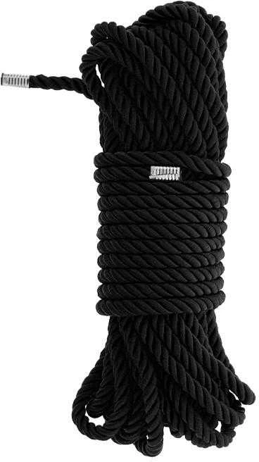 Dream Toys BLAZE DELUXE BONDAGE ROPE 10M Juodas